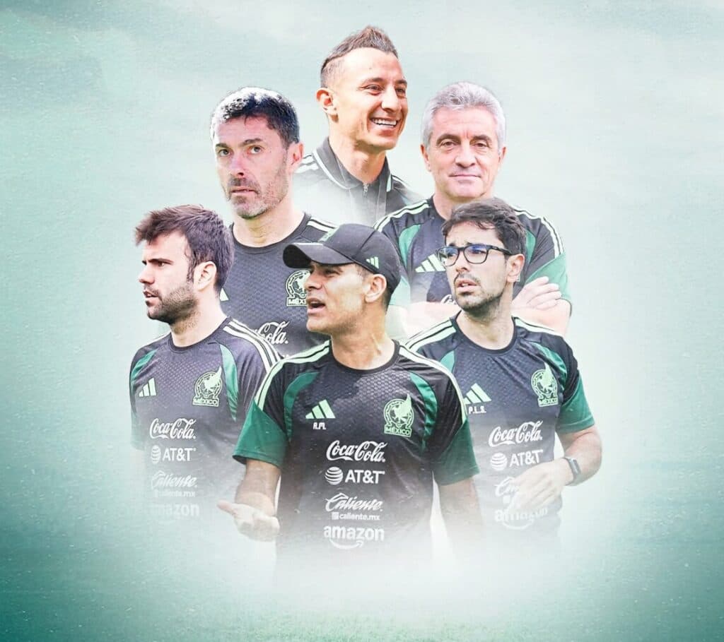 Rafael Márquez y su cuerpo técnico, incluyendo a Andrés Guardado, se preparan para liderar a la Selección Mexicana rumbo al Mundial 2030.