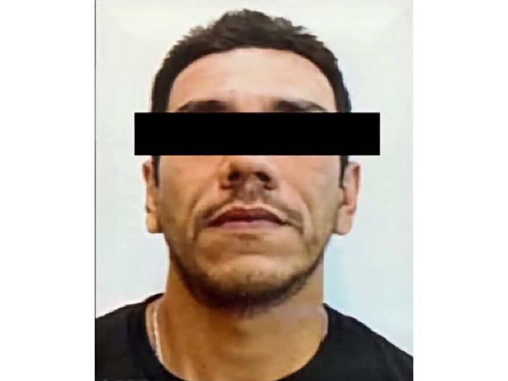 David “N”, alias “Mando 20”, detenido por su presunta vinculación con el CJNG y la explosión en Michoacán que dejó seis muertos.