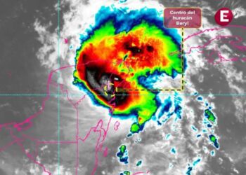 El huracán ‘Beryl’ llegó a Tulum, Quintana Roo, como categoría 2