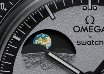 MoonSwatch: el esplendor de la Tierra vista desde la Luna