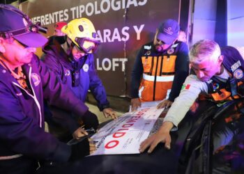 SUSPENDE ALCALDÍA ÁLVARO OBREGÓN OBRA EN PERIFÉRICO SUR 2950 POR RIESGO A LA POBLACIÓN