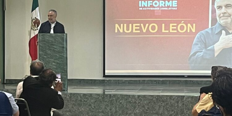 El diputado federal Alfonso Ramírez Cuéllar rinde su primer informe legislativo en Monterrey con proyectos clave para Nuevo León