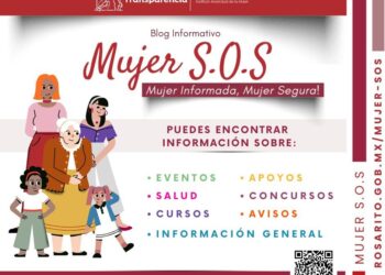 Gobierno de Rocio Adame impulsa el ¨Blog Informativo Mujer S.O.S¨ para fortalecer el acceso a información de interés para las rosaritenses