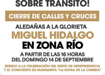Anuncia Gobierno Municipal de Tijuana operativo de seguridad y apoyo vial por celebración del Grito de Independencia