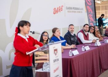 Encabeza Ismael Burgueño clausura del programa D.A.R.E. en beneficio de más de 6 mil estudiantes